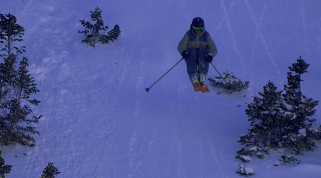 Nate Sending with Panda Poles